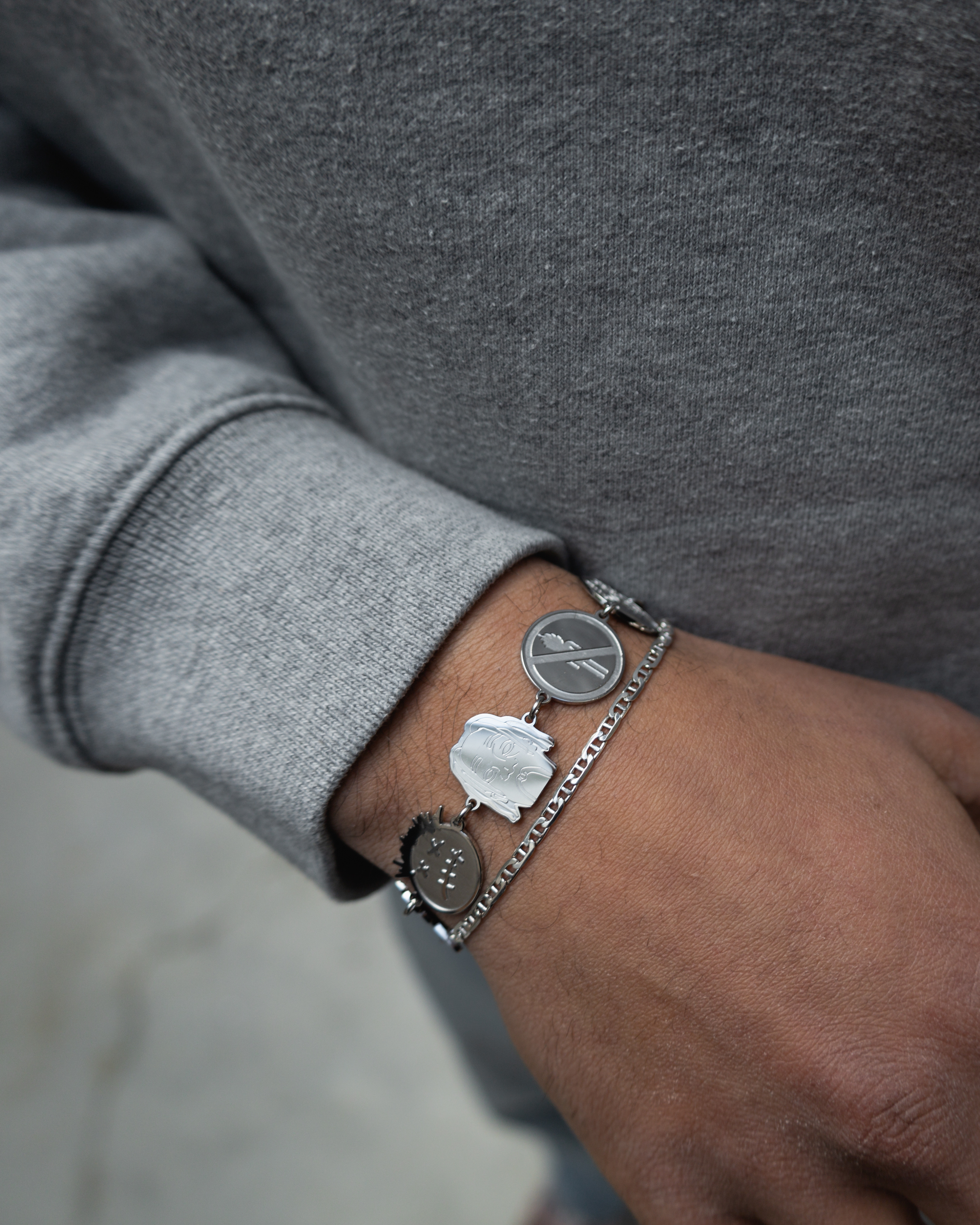 Silver & Gold Travis Bracelet