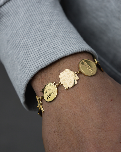 Silver & Gold Travis Bracelet